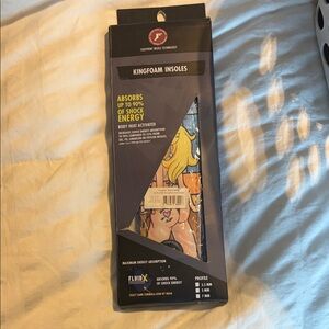 NWT Skateboarding “Kingfoam” Insoles with Cartoon Design - Multicolor